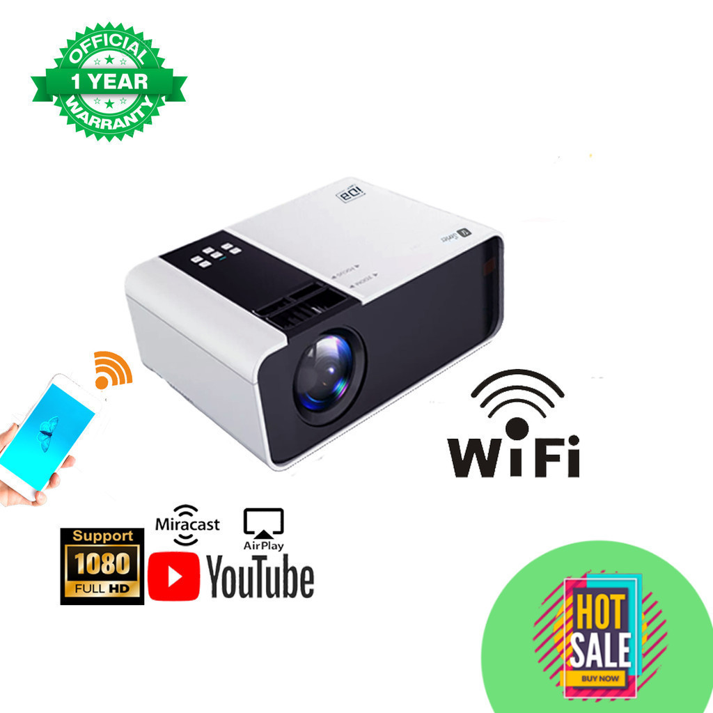 Decos Proyektor Mini Original Murah / Proyektor TV Koala / Proyektor Wifi / Infocus Wifi / Infocus M