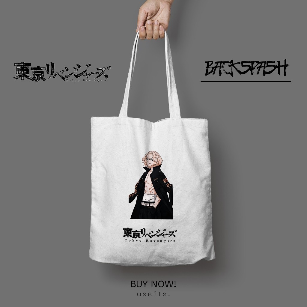 Totebag ANIME Tokyo Revengers Mikey - Totebag Tas Wanita Tokyo Revengers TPC