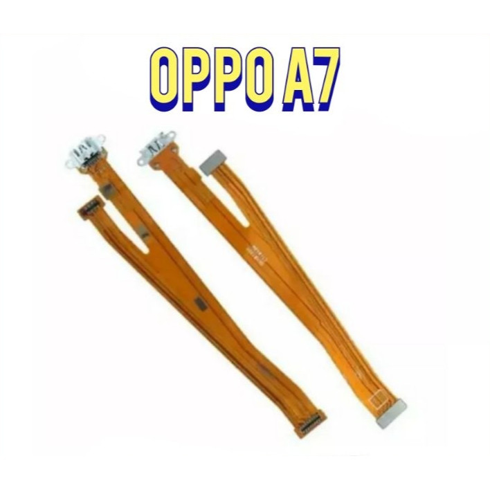 FLEXIBEL FLEXIBLE CHARGER OPPO A7 FLEXIBEL CAS ORIGINAL