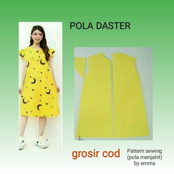 Pola Instan Daster Wanita