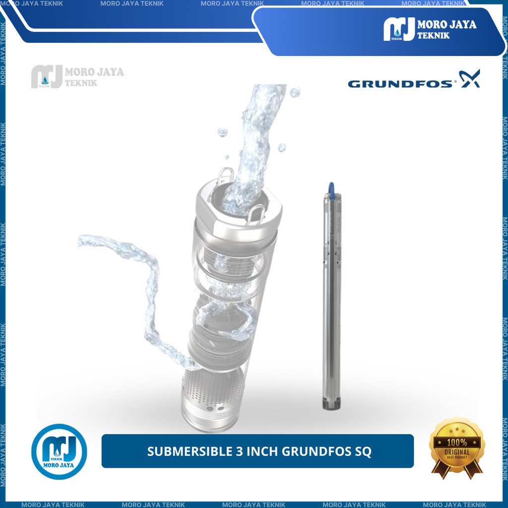 Submersible 3 Inch Grundfos SQ 2-70 + T/Kit