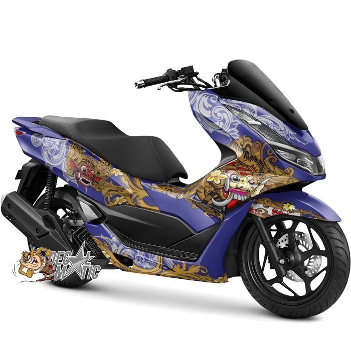 Stiker PCX Full Body - Decal Full Body Motor Honda PCX 150  PCX 160 Bali Barong Leak