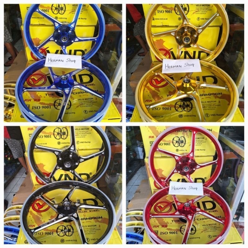 Velg vnd mx king AK55 AK 55 160/160-17 - Velg mx king vnd ak55 160/160-17 - Velg vnd ak55 jupiter ve