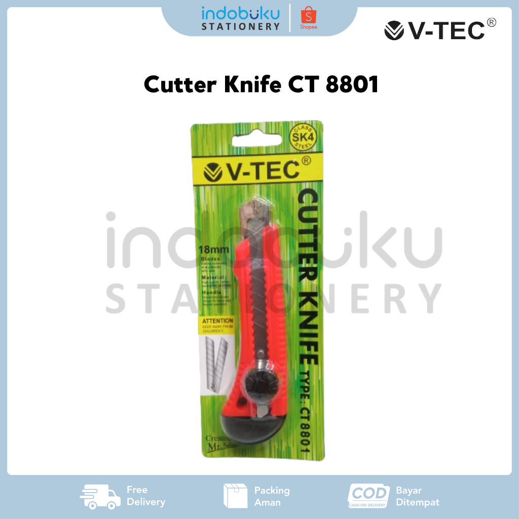 

Cutter Knife Cutter Besar V-Tec CT 8801