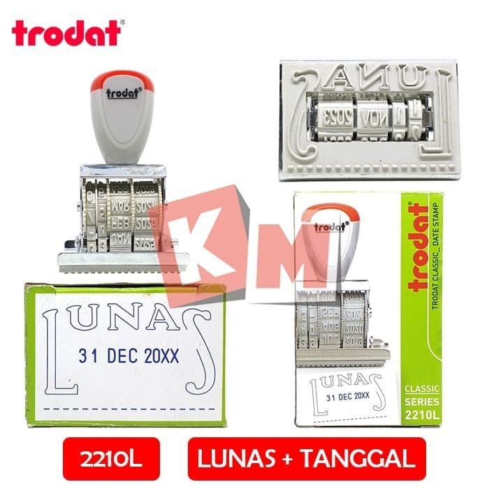 

Date Stamp / Stempel Lunas Tanggal Trodat 2210L 2210 L