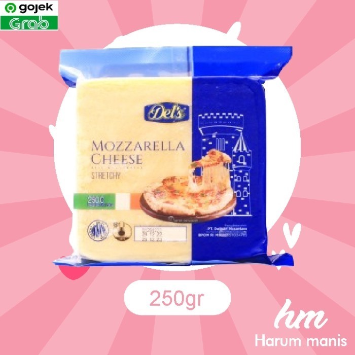 

Keju Mozzarella Cheese Del's 250gr