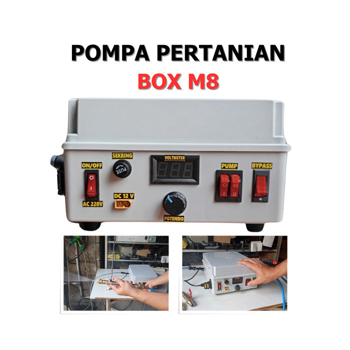 Paket Pompa Box M-Series Dual pump - Series M8
