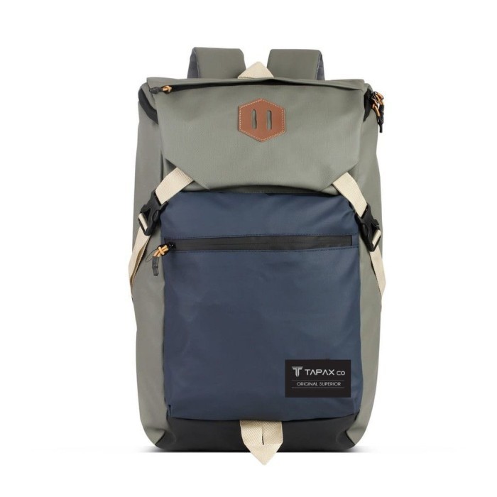 Tas Ransel Pria Backpack Tapaxco Astone Tas Sekolah Premium Waterproof - Hijau
