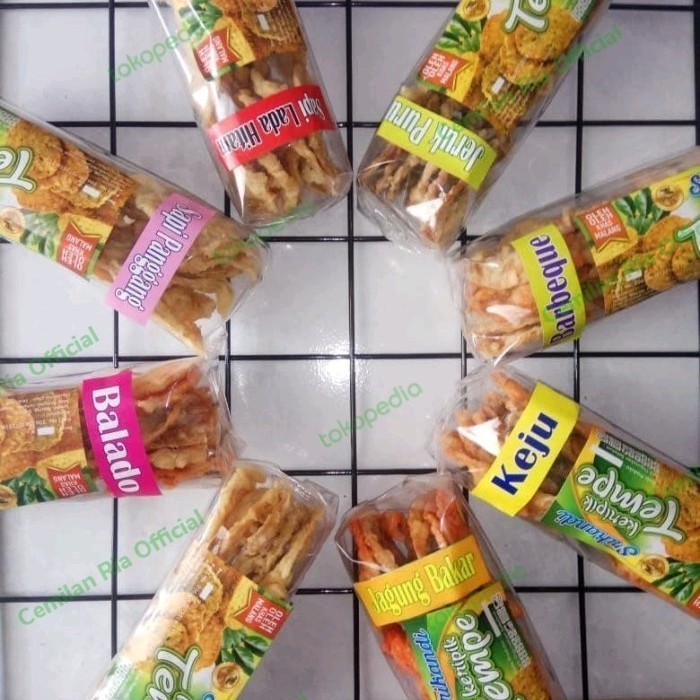 

Promo PAKET Kripik Tempe 1 dus isi 18 bungkus