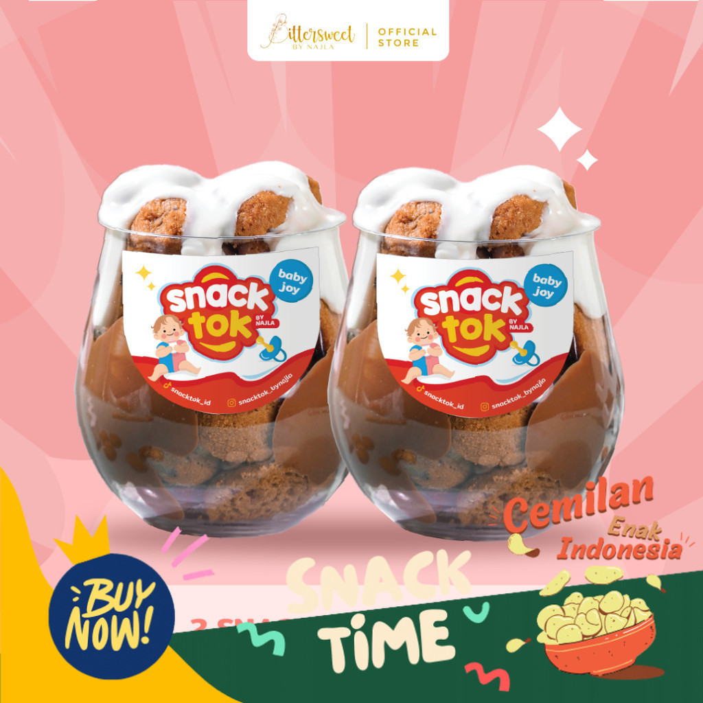 

PROMO SPESIAL Bittersweet by Najla - Bundle Snacktok Baby Joy 2 Pcs