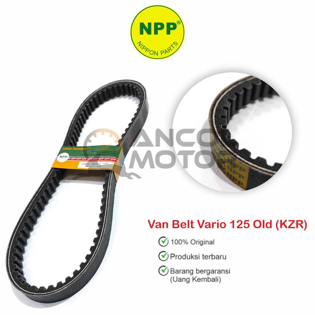 NPP V Belt Vario Techno 125 Old Vbelt Timing Van Belt CVT Motor Matic KZR