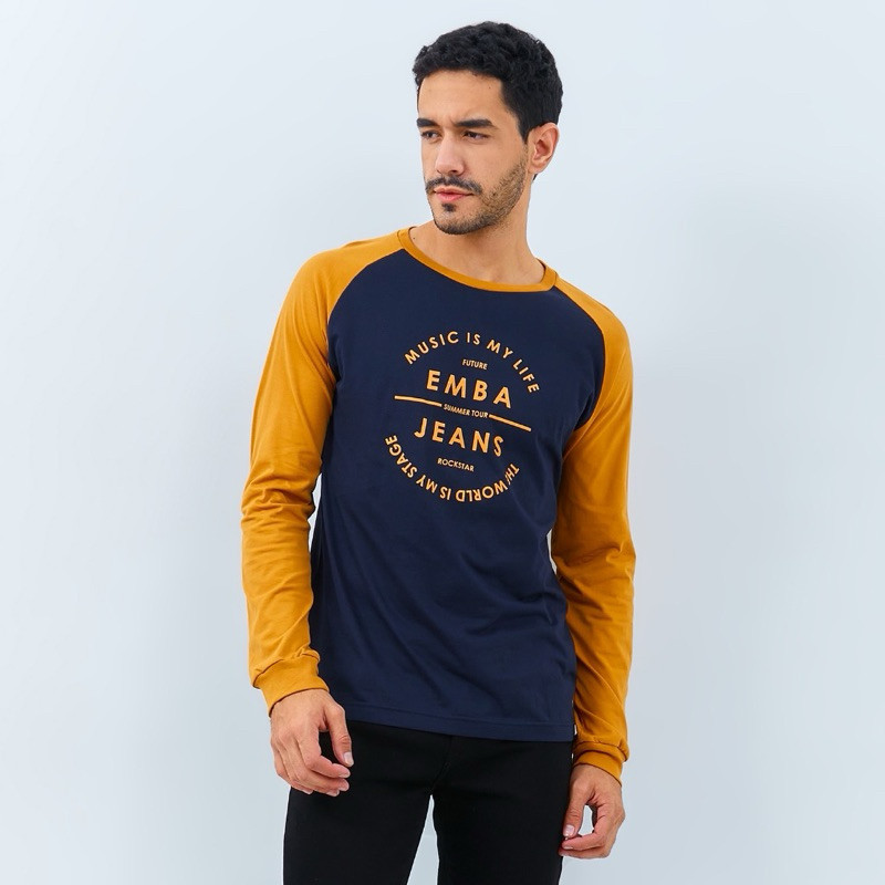 KAOS Panjang EMBA 100% ORIGINAL T shirt PROMO