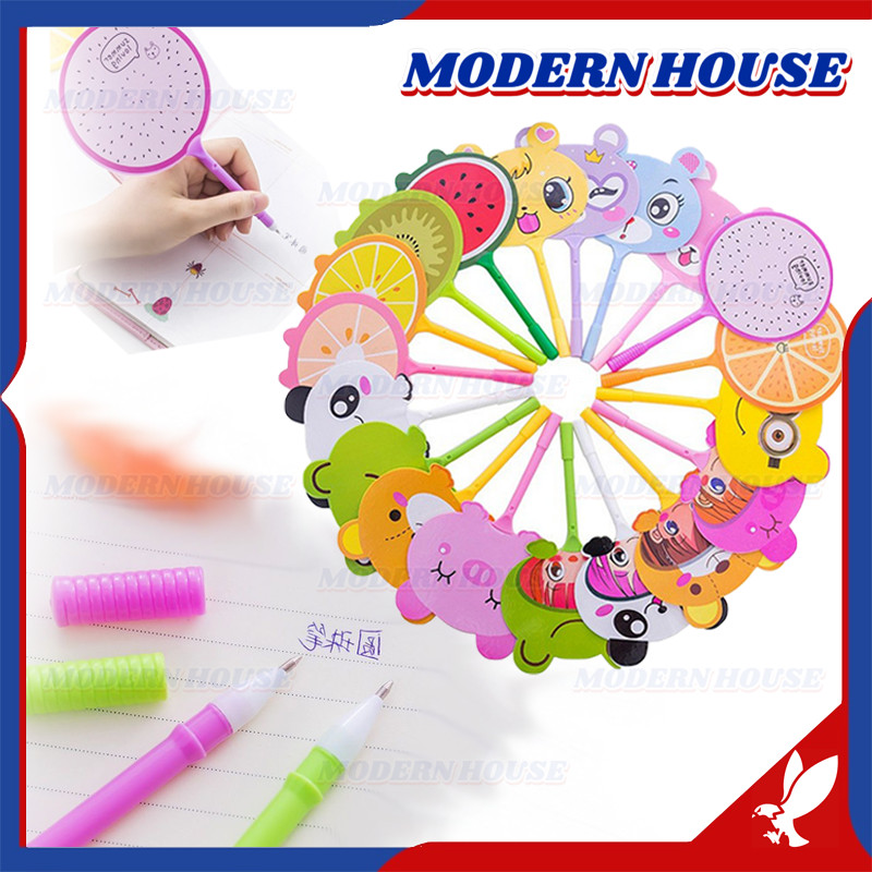 

Pena Kipas Souvenir Lucu / Pena Kipas Animal Souvenir Lucu / Pulpen Kipas Karakter Lucu Souvenir