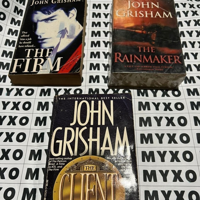 Original Novel Import John Grisham The Firm Rainmaker Client English