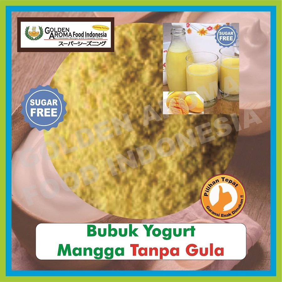 

Bubuk Yogurt Mangga Tanpa Gula 1 Kg Serbuk Minuman Yoghurt Mango No Sugar 1Kg Youghurt Drink Powder