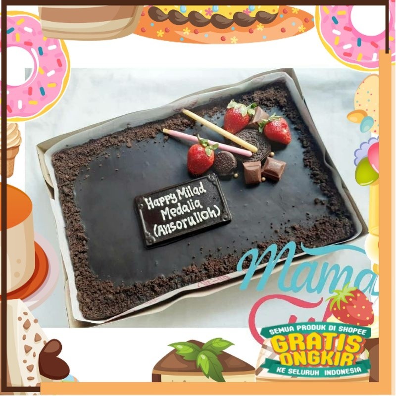

Brownies kukus/ kue ultah/ kue ulang tahun/ hampers/ birthday cake/ King J Snack