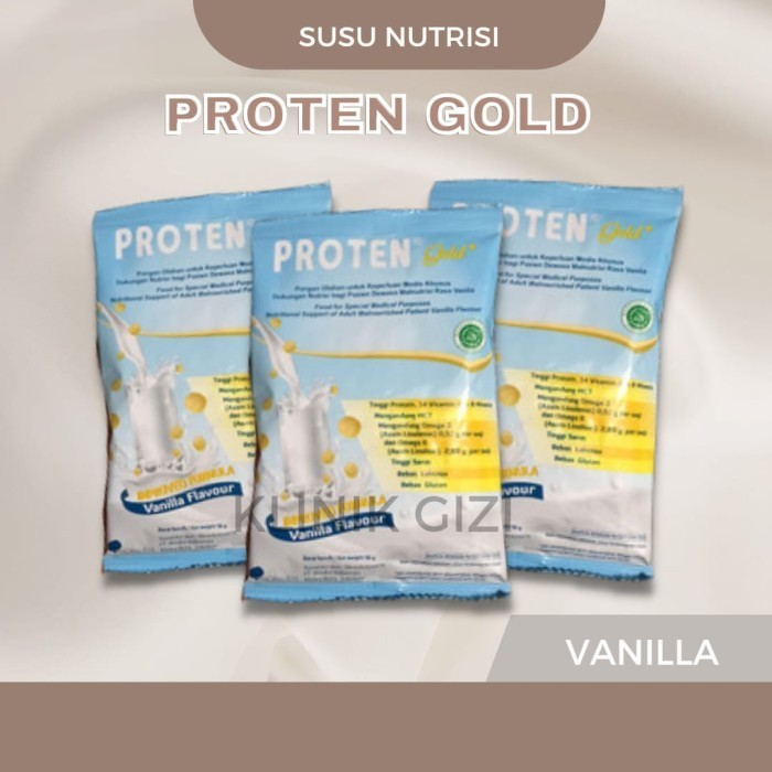 

Proten Gold Vanilla (20sachet)