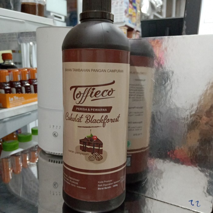 

Toffieco COKELAT BLACKFOREST pasta 1000gr bahan perisa makanan