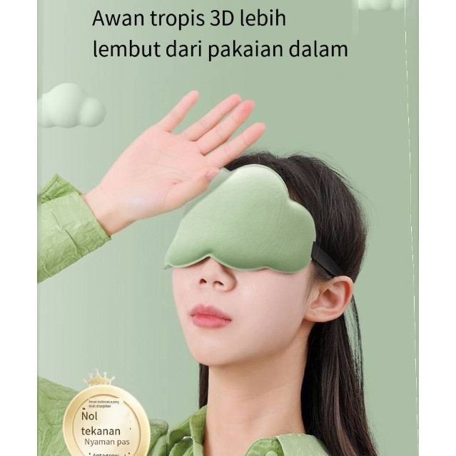 masker mata bernapas  /Masker Mata 6d/Tiga Dimensi Masker Mata Awan/Masker Mata Pria dan Wanita Bern