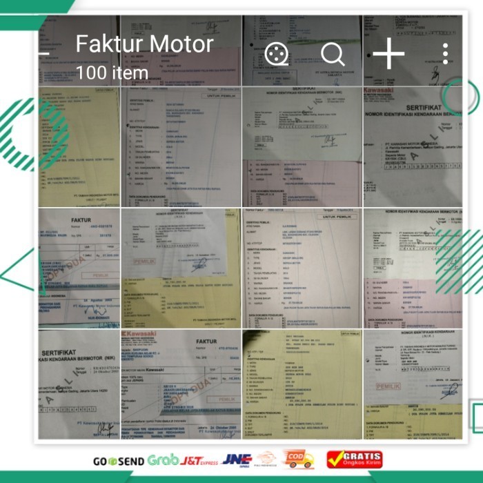 Paling Murah faktur motor - faktr saja