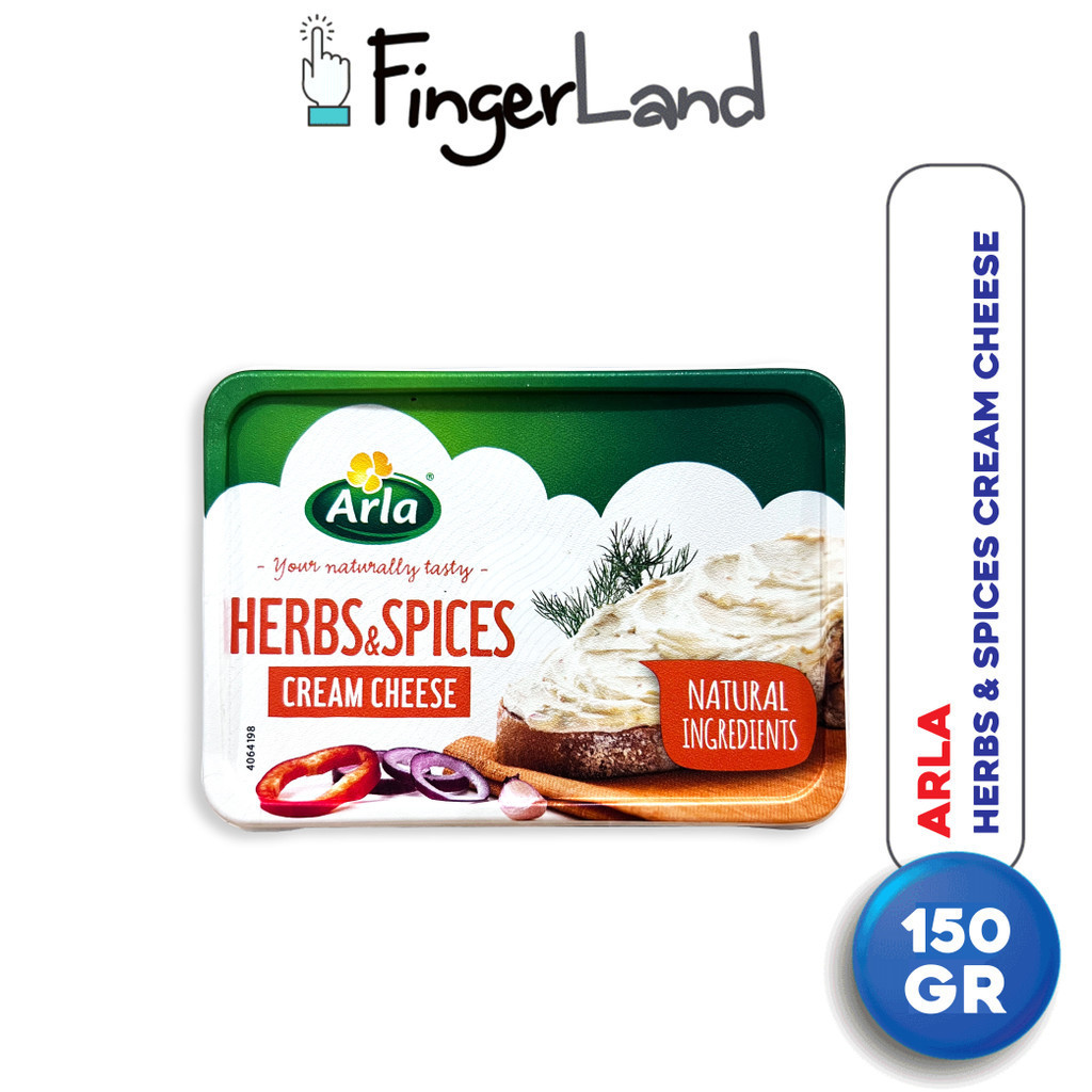 

ARLA Cream Cheese Herbs and Spices 150 Gr Bumbu dan Rempah Krim Keju