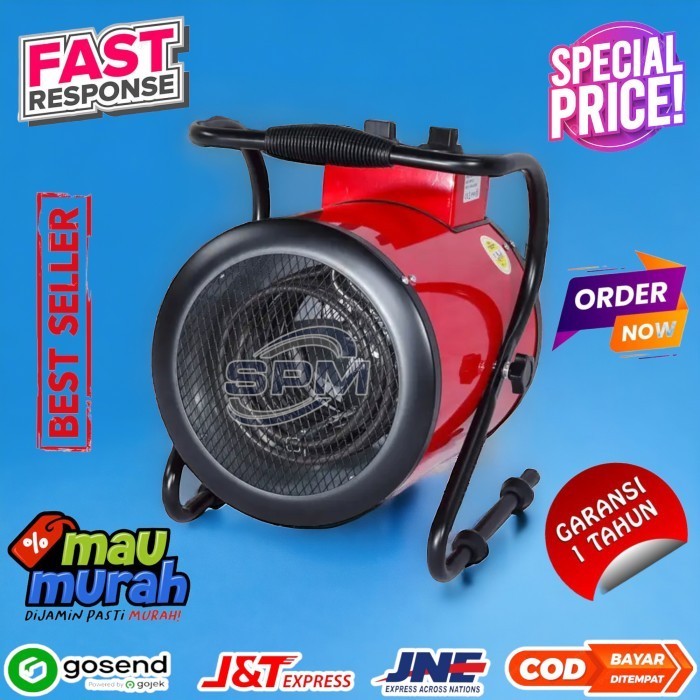 blower pemanas ruangan heater 5kw Blower Pemanas ruangan 5000w 380v