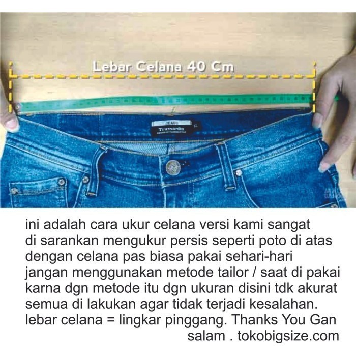 Eastlore Grey Jeans Bigsize  - Celana Denim Pria Branded ES014 - 46
