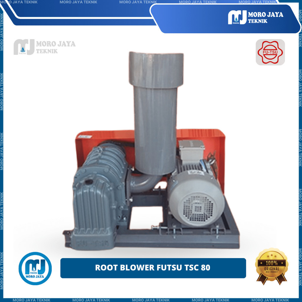 Root Blower Futsu TSC 80 7.5KW Aerasi IPAL Tambak Longtech Goldentech