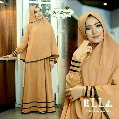 promosi Baju Busana Muslim Wanita Maxi Set Syifa Syar'i