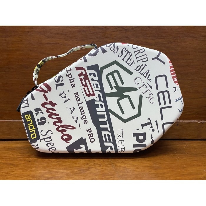 Cover Hardcase Tas Bet Pingpong ANDRO New York Combinasi Original -MNB24