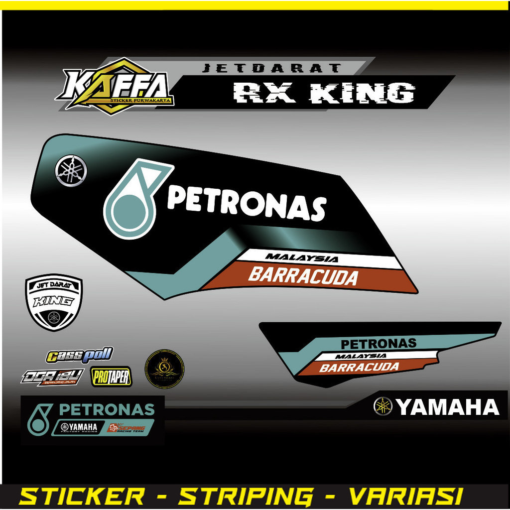 VARIASI Striping RX-KING Petronas VARIASI LIS