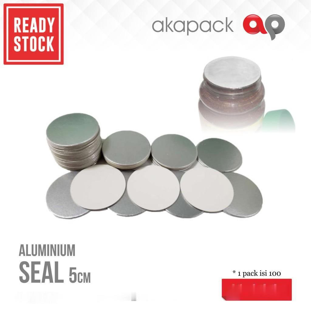 Aluminium Segel Induksi Diameter 5cm | Segel Aluminium Toples