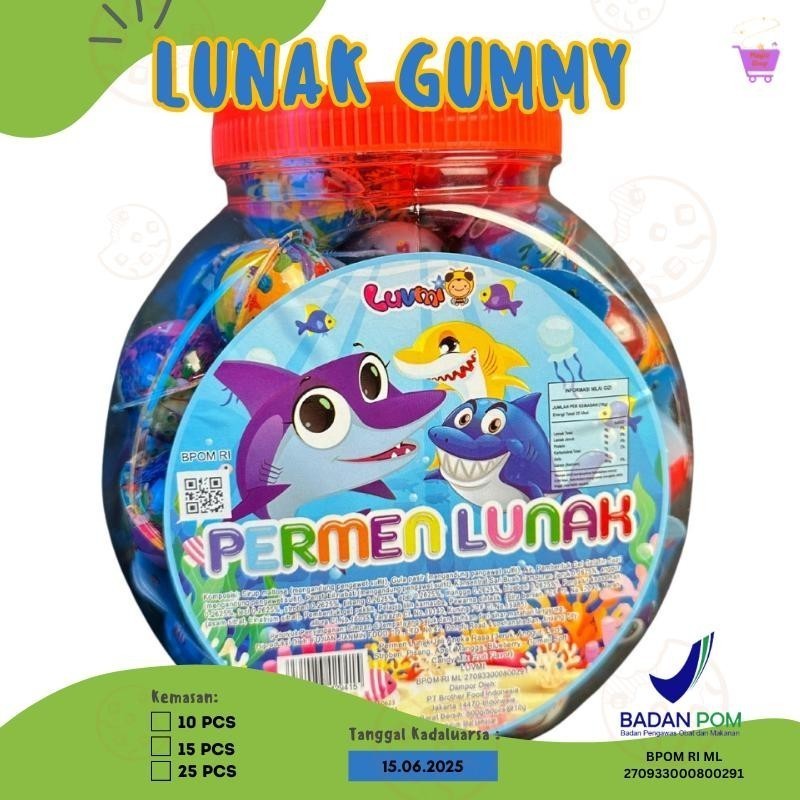 

PERMEN GUMMY LUNAK MIX / GUMMY MIX RASA / PERMEN LUNAK VIRAL