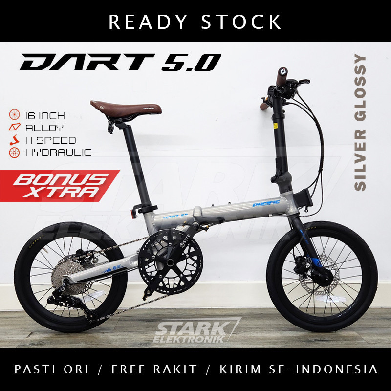 RAMADHAN SALE Pacific DART 5.0 16 inch Sepeda Lipat Folding Bike