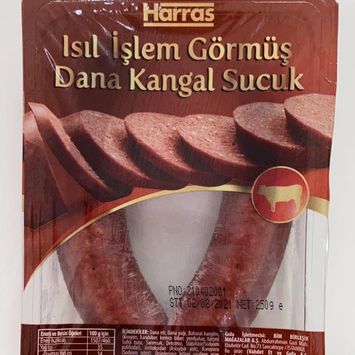 

PLG Sosis Turki / Sucuk Turki - Sosis Sapi Harras Import Turki 250 gram