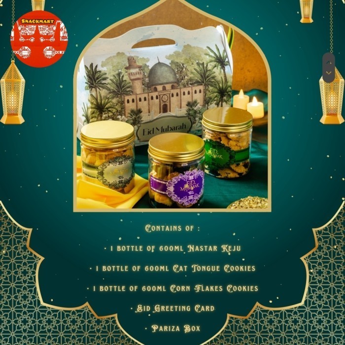 

Ramadhan Hampers Lebaran Premium Idul Fitri Kue Kering Premium Pariza