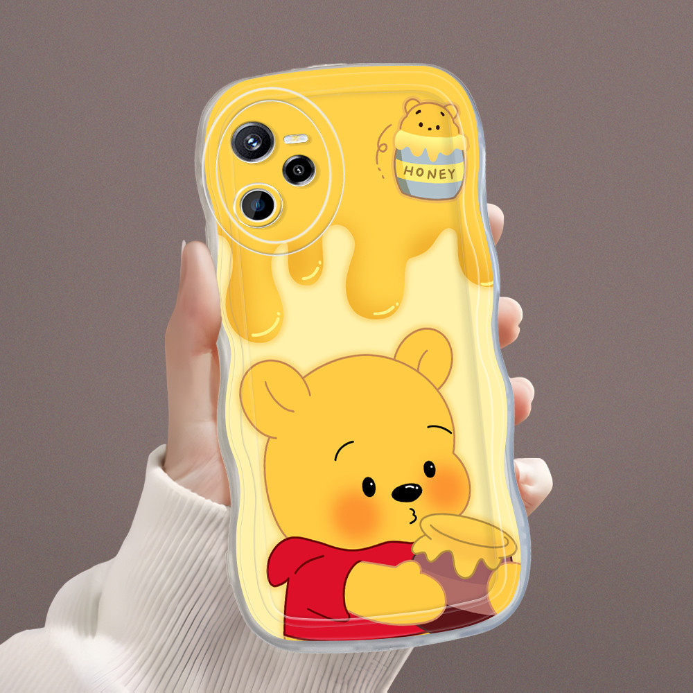 Casing Hp Untuk Realme C35 Narzo 50A Prime Kesing Soft Phone Case Bergelombang Cute Lotso Softcase C