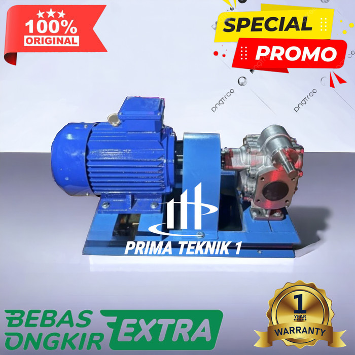 Pompa Oli Cairan Kental Gear Pump yuema KCB 135 2.2kw 3hp 380V