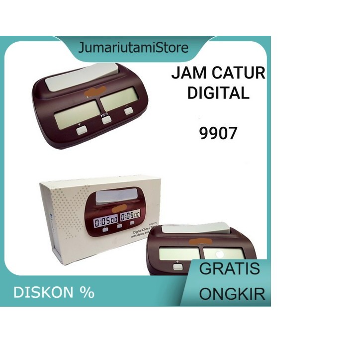 JAM CATUR - JAM CATUR DIGITAL CHESS CLOCK COUNT TIMER PQ99075
