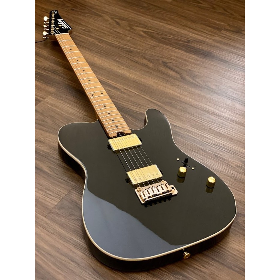 Soloking MT-1 Modern HH in Black Beauty with Gold Hardware