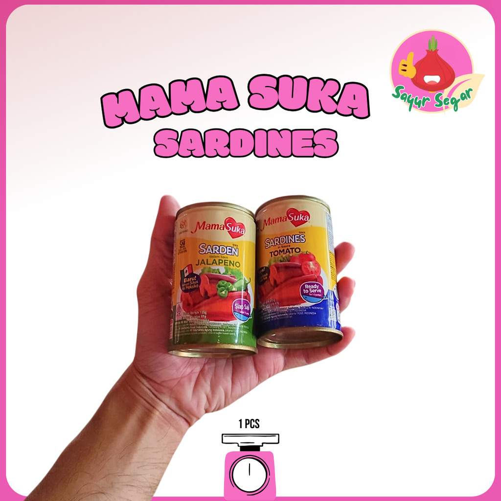 

Sayur Segar - Mamasuka Sarden / Sardines