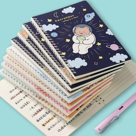 

Notebook Ring Motif Random A5 / Buku Tulis Sekolah Isi 60 Lembar / Buku Catatan / Buku Diary / Buku Tulis Random S3435