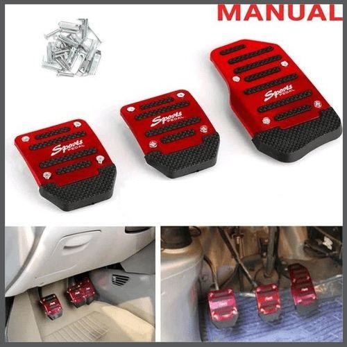 Pedal Mobil Manual Toyota Honda Suzuki Universal untuk semua Mobil Red