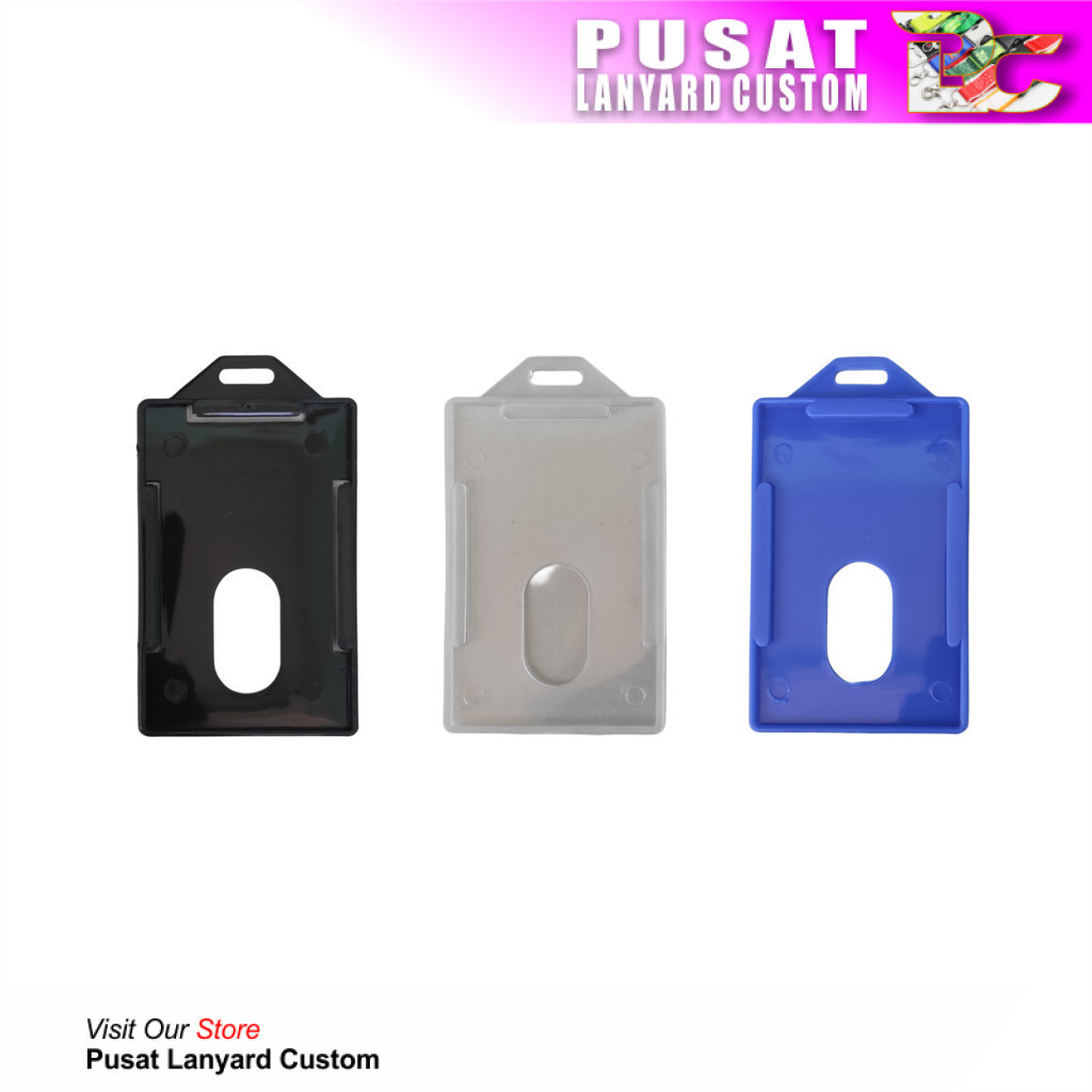 

Pusat Lanyard Custom - casing idcard frame id card case id card card holder plastik
