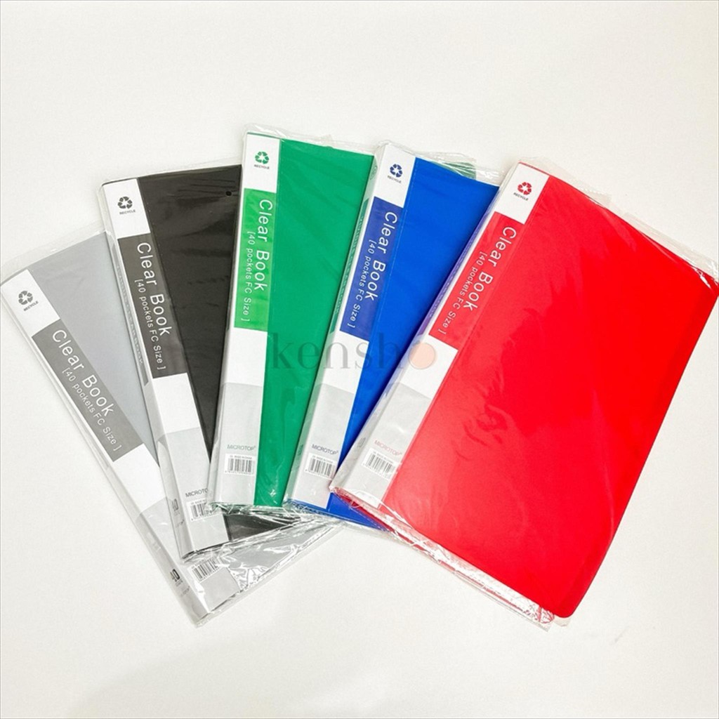 

KENSHO Dokumen Keeper F4 40 Pocket / Clear Holder Isi 40 Lembar / Document Map