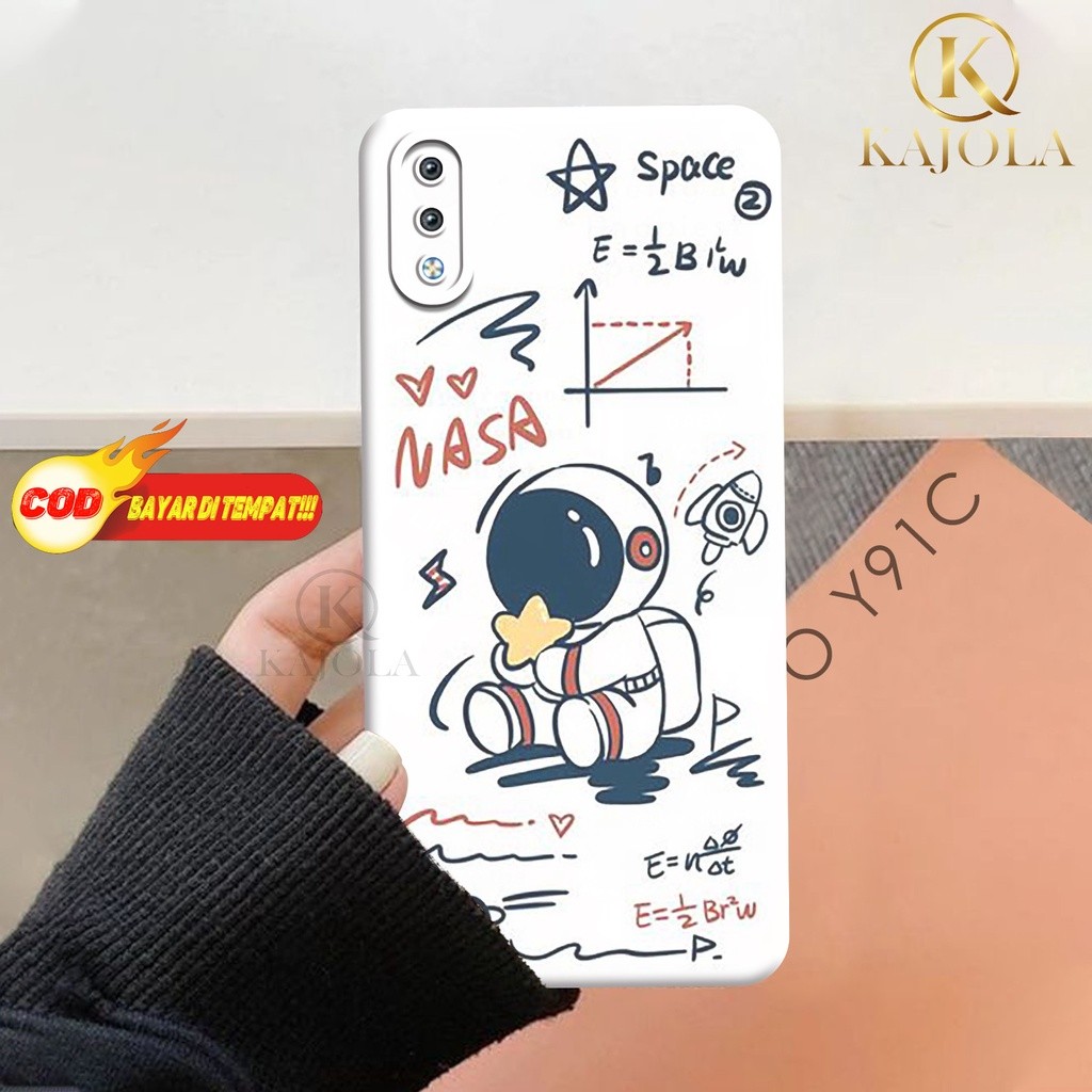 Case Hp Vivo Y91c / Y1s - Case Vivo 1820 - Casing Hp Vivo Y91c / Y1s - Silicon Hp - Cover Hp - Akses