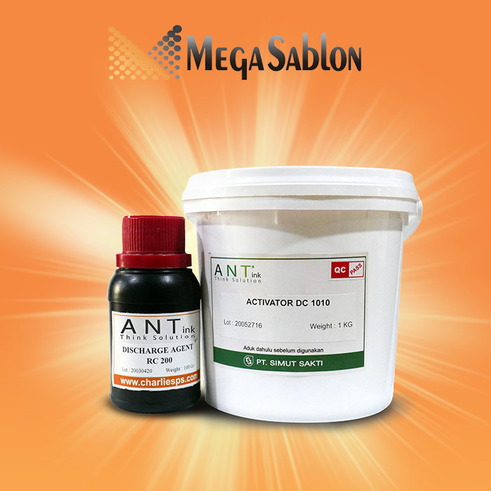 

[BIG SALE] TINTA SABLON KAOS PLASCHARGE ACTIVATOR RC CAT PLASTISOL ANTink ANTPLAS - RC 200