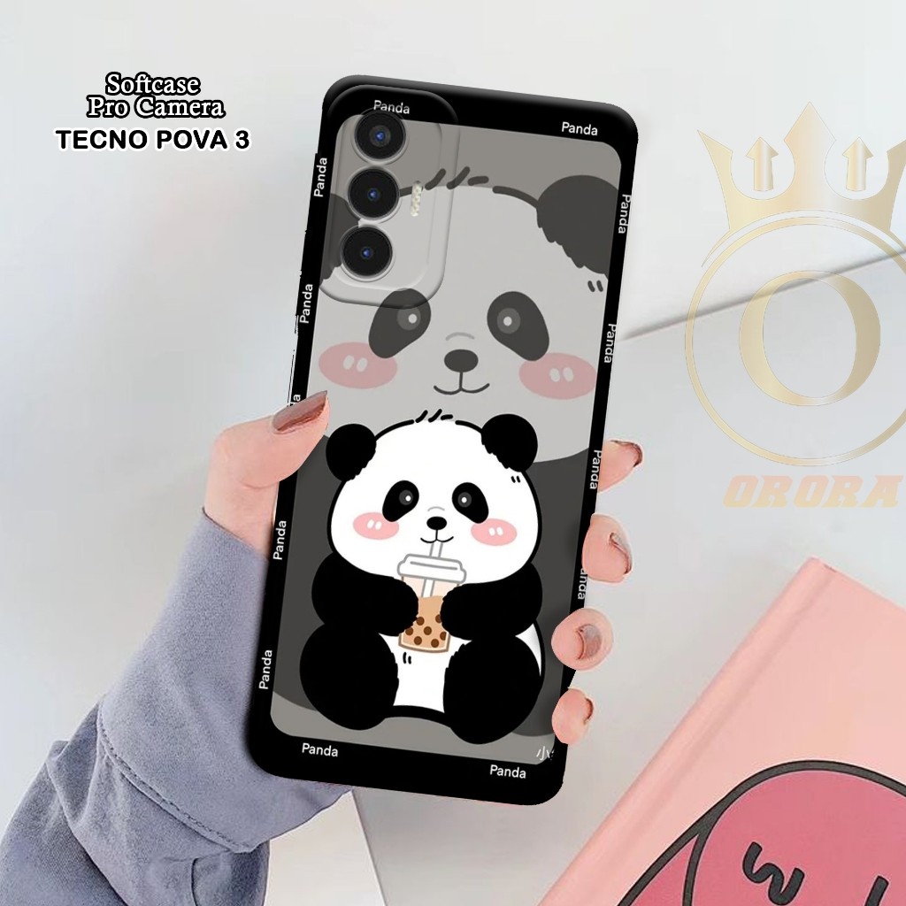 Softcase Tecno Pova 3 - ORORA  - Casing Tecno Pova 3 - Motif case CARTOON - Tecno - Softcase Tecno P