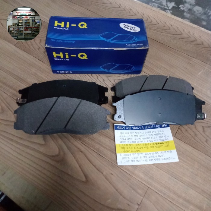 Kampas rem depan Hyundai Trajet berkualitas