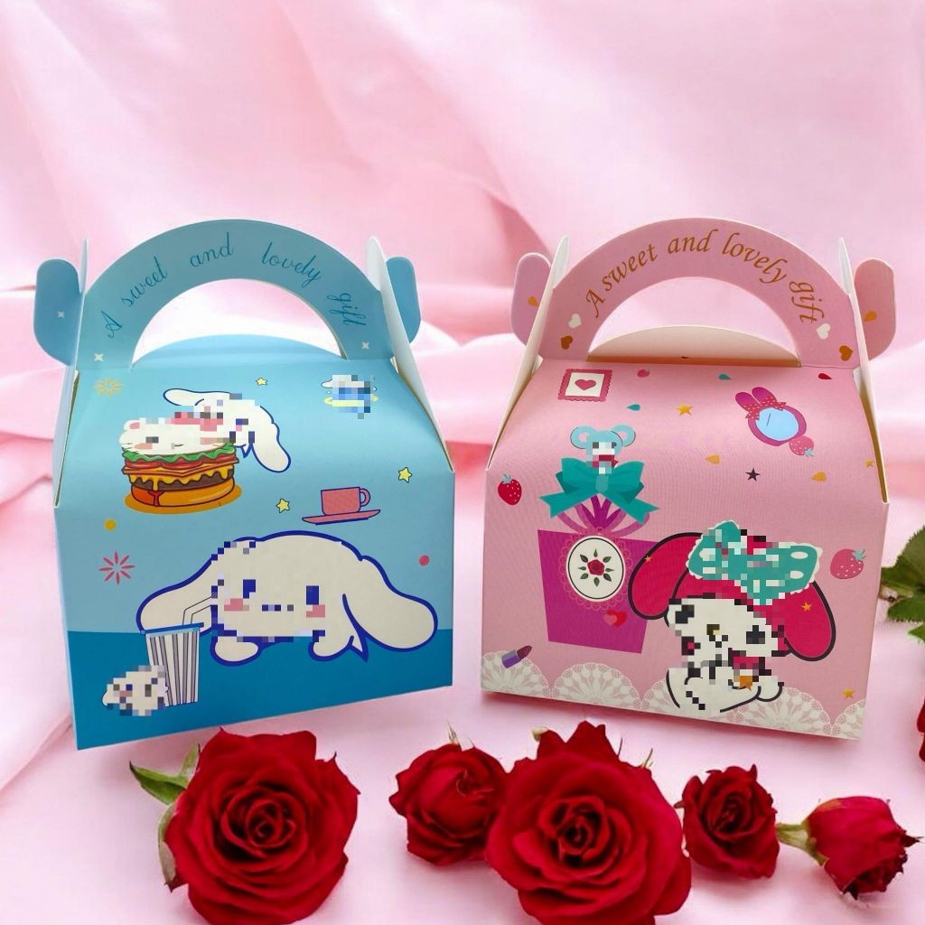 

HPT Hampers Mini Lucu Tas Snack Candy Anak-Anak Goodie Bag Motif Kartun Paper Bag Snack Karakter Kotak Souvenir Kado Ulang Tahun
